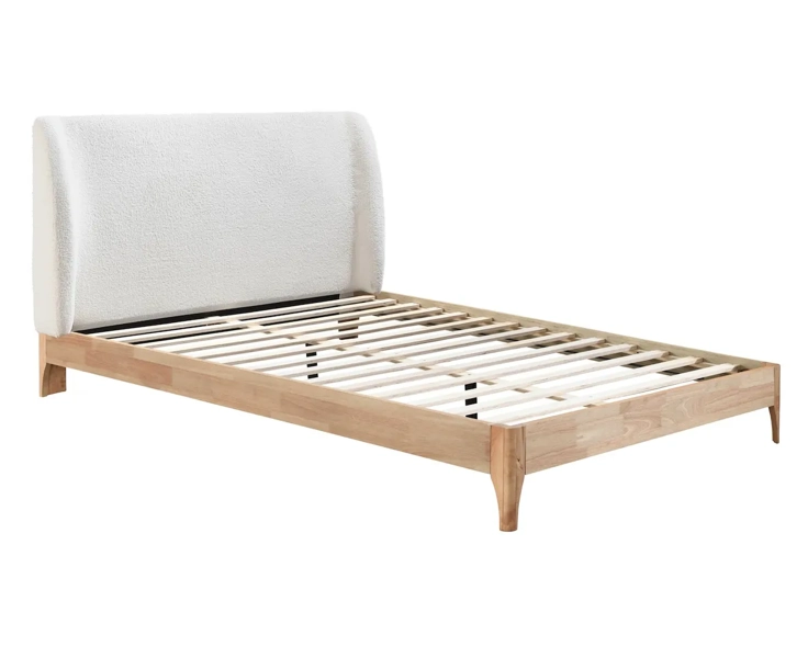 Lucca White Bed Frame